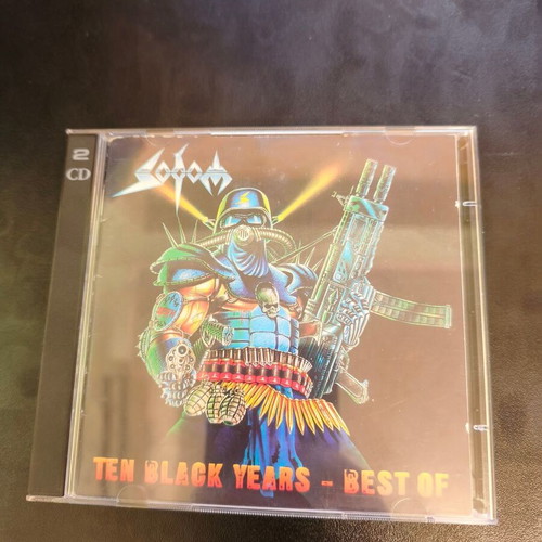 Sodom Ten Black Years Best Of 2xCD compilation