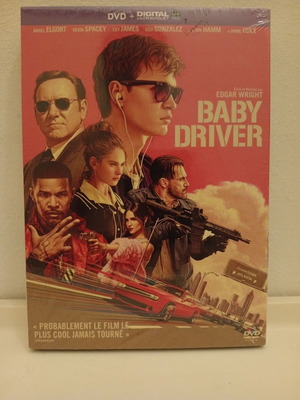 Baby Driver DVD new French edition with subtitles