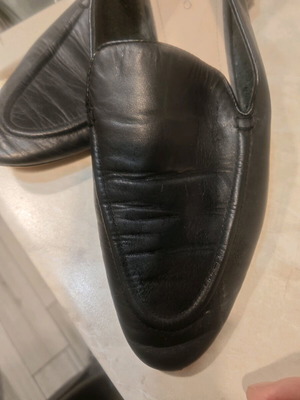 Mango loafers μεταχειρισμένα, δερμάτινα μαύρα, μέγεθος 40