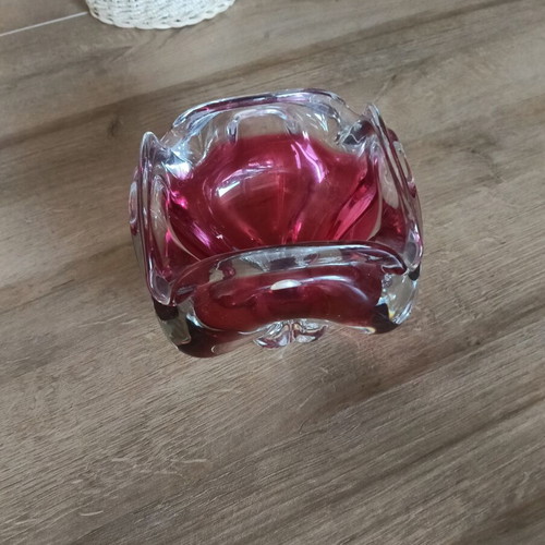 Vintage handmade Bohemia crystal like new