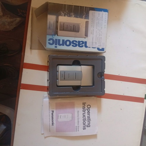 Panasonic ES805 Wet/Dry Shaver vintage new old stock