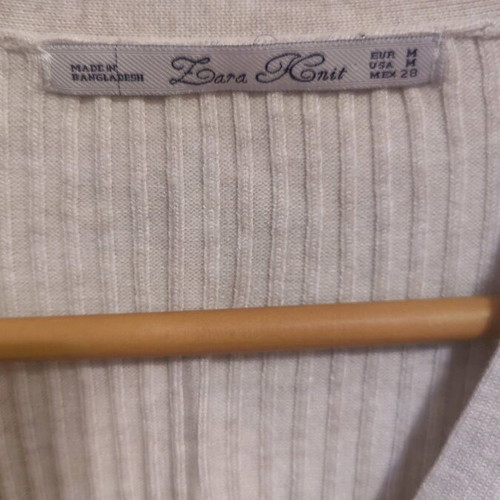 Zara cardigan medium beige like new