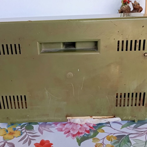 Vintage Philips radio model B3X06T used, decorative 1960s