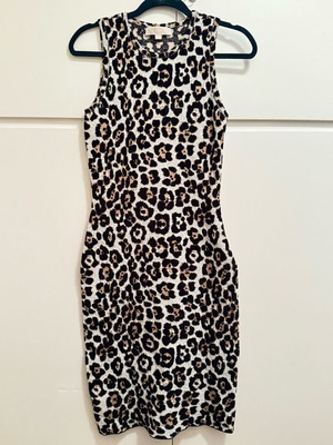 Michael Kors Stretch Leopard Dress like new