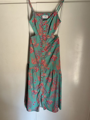 Hemithea dress like new, colorful turquoise, size S