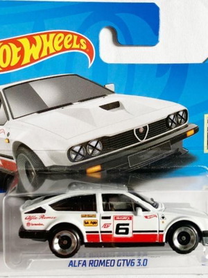 Hot Wheels Alfa Romeo GTV6 3.0 λευκό καινούργιο