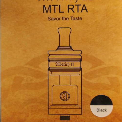 Alberich v2 MTL RTA black like new