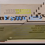  Βιβλιαράκι/manual φωτογραφικής μηχανής "YASHICA LYNX - 5000", σε διάφορες γλώσσες, Printed in Japan.