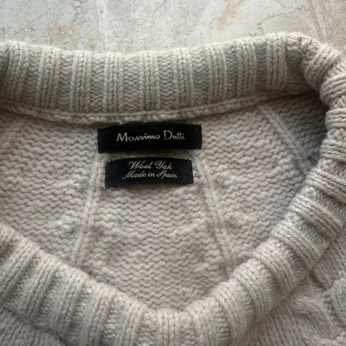 Massimo Dutti sweater beige, size Medium, like new