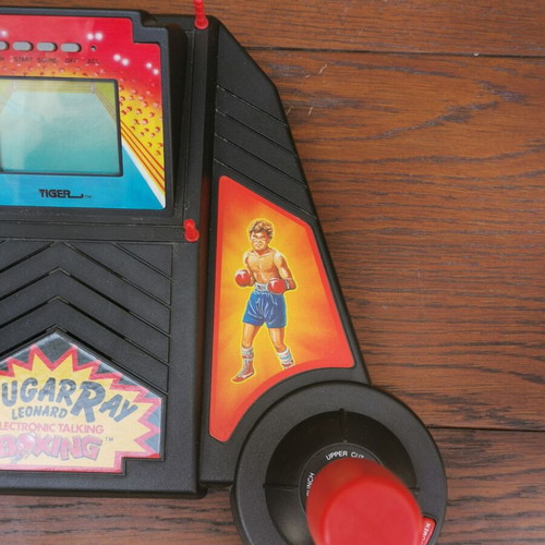 Sugar Ray Leonard Electronic Talking Boxing used game