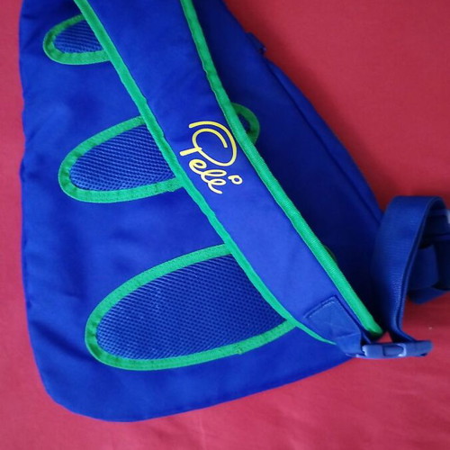 Pele Brazil football backpack for kids