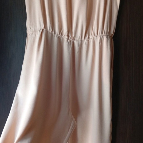 Zara women's pink one-piece jumpsuit new, size L