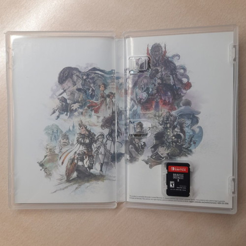 Bravely Default II Nintendo Switch game like new