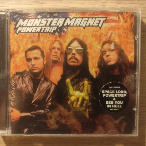 Monster Magnet Powertrip CD album used, metal, 1998