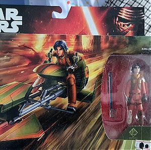 STAR WARS - Hasbro Toys Star Wars Rebels Ezra Bridger's Speeder with Ezra Class Vehicle & Figure