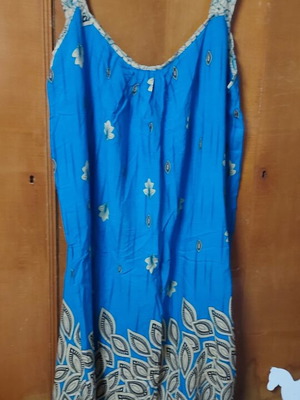 Dress long multicolor size XXXL new for plus size women
