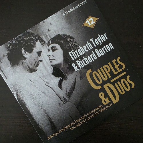 Video CD Couples & Duos No 12 Elizabeth Taylor & Richard Burton like new