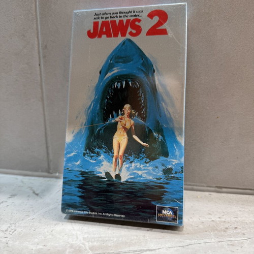 Jaws 2 VHS new, thriller, English without subtitles