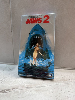 Jaws 2 VHS new, thriller, English without subtitles