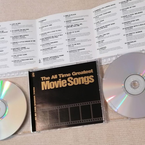 The All Time Greatest Movie Songs 2CDs like new