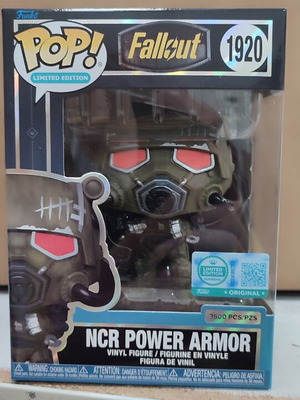 Funko Pop Fallout NCR Power Armor Limited Edition #1920 New