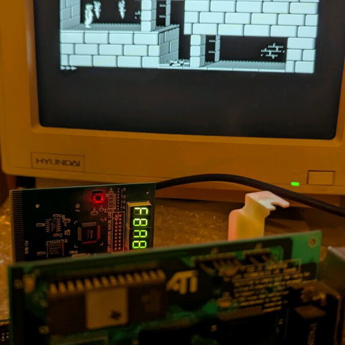 ATI Small Wonder Graphics Solution Version 1 64kb ISA 8 Bit used