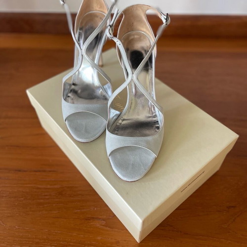 Thomas shoes χειροποίητα πέδιλα σαν καινούργια, τακούνι 8,5 εκ, μέγεθος 37
