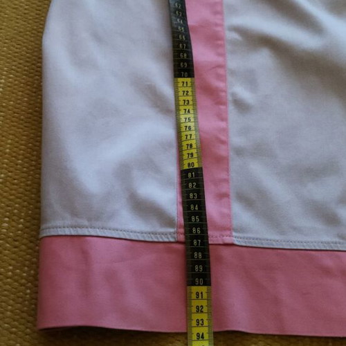 Summer dress like new, size M, pink and gray
