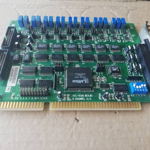 ADLINK ACL-6126 6-CH 12-bit ISA DAQ card like new