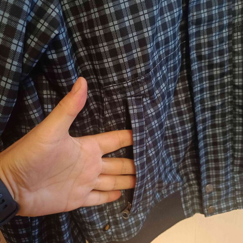 Element Checked Jacket with Hood Like New, Size M/L