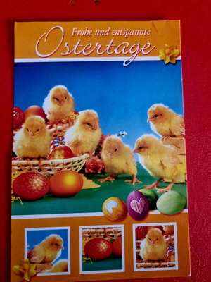 Easter card like new, traveled postcard
