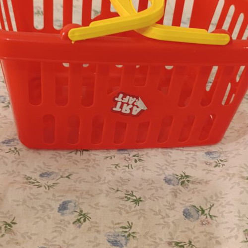 Children's Supermarket Basket like new, plastic, 25cm