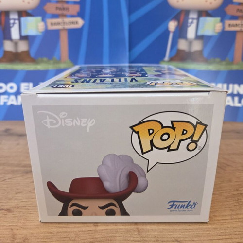 Funko Pop Disney Villains #1081 Captain Hook new vinyl figure
