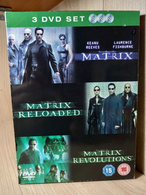 The Matrix Trilogy DVD like new with English subtitles