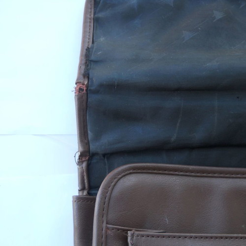 Document bag used synthetic leather