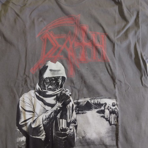 Death Leprosy T-shirt Gildan XL like new, grey