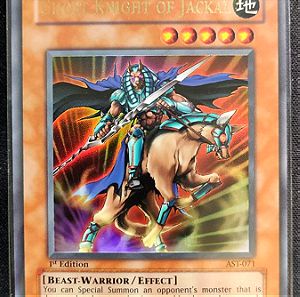 Ghost Knight of Jackal Ultra Rare 1st edition