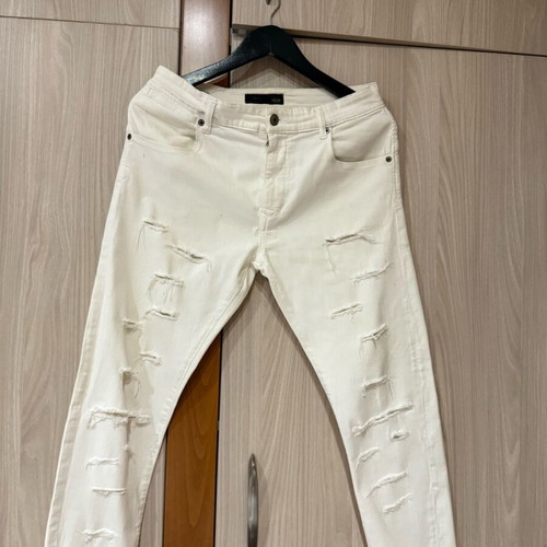 Staff men's white jeans medium like new