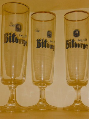 Bitburger ποτηρια μπυρας συλλεκτικα