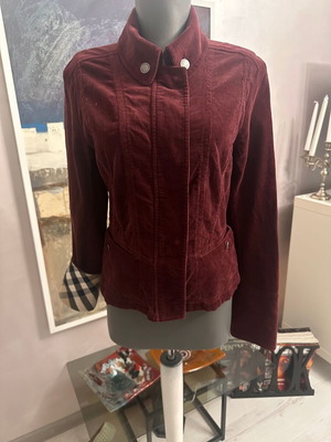 Burberry London stretch вельветено яке като ново, размер S