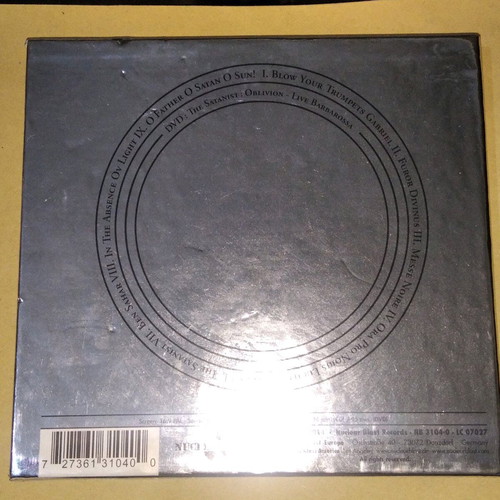 Behemoth The Satanist Limited Edition CD+DVD used, metal