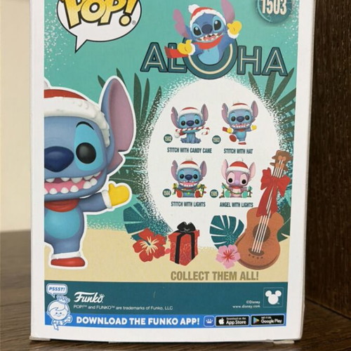 Funko Pop Stitch with Hat Christmas new