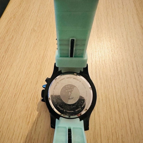 Kyboe Giant 48 Series watch 10 ATM new, black and turquoise