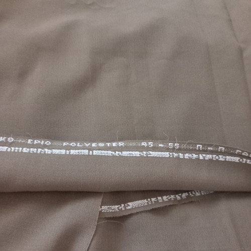 Fabric beige and chocolate, like new, 1.5m width, 3m length