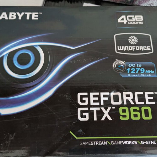 Gigabyte GeForce GTX 960 box