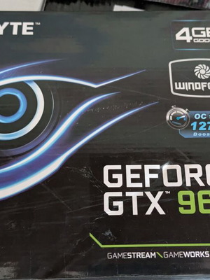 Gigabyte GeForce GTX 960 box