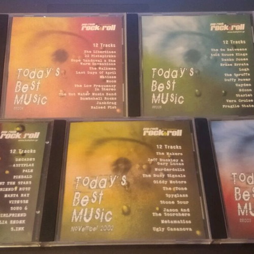 Today's Best Music CD pack of 5, pop and rock, like new
