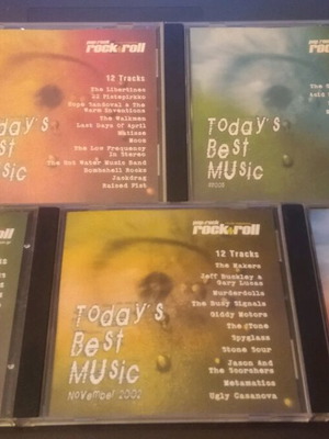 Today's Best Music CD pack of 5, pop and rock, like new