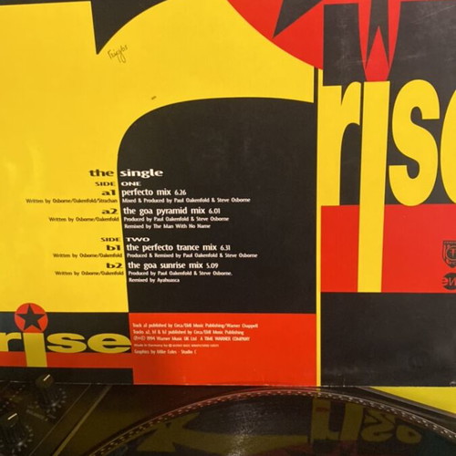 Goa Trance Record like new with Oakenfold and Mwnn remixes