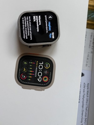 Apple Watch Ultra 2 σαν καινούργιο με προστασία οθόνης και αξεσουάρ